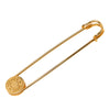 Secondhand Hermès Gold Plated Clou de Selle Safety Pin Brooch