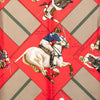 Secondhand Hermès Le Monde du Polo Silk Scarf 90