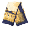 Secondhand Hermès Les Plaisirs du Froid Silk Scarf 90