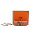 Secondhand Hermès Palladium Plated Ravinet d Enfert Double Horse Head Bracelet