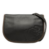 Secondhand LOEWE Leather Anagram Flap Crossbody
