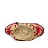 Secondhand LOEWE Small Raffia Animal Embroidered Anagram Basket Tote
