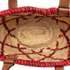 Secondhand LOEWE Small Raffia Animal Embroidered Anagram Basket Tote