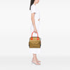 Secondhand LOEWE Tricolor Leather Anagram Oro Handbag
