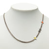 Secondhand Louis Vuitton Brass Monogram Row Necklace