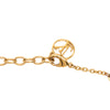 Secondhand Louis Vuitton Gold Plated Strass LV Iconic Pendant Necklace