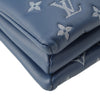 Secondhand Louis Vuitton Monogram Embossed Denim Lambskin Coussin PM