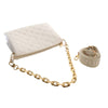 Secondhand Louis Vuitton Monogram Embossed Puffy Lambskin Coussin PM