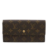 Secondhand Louis Vuitton Monogram Porte Monnaie Credit Long Wallet