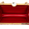 Secondhand Miu Miu Matelasse Lambskin Kiss Lock Solitaire Satchel