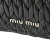 Secondhand Miu Miu Matelasse Nappa Crystal Chain Satchel