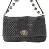 Secondhand Miu Miu Matelasse Nappa Crystal Chain Satchel
