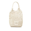 Secondhand Miu Miu Nappa Macrame Bucket Bag