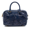 Secondhand Miu Miu Vitello Lux Pleated Satchel