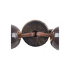 Secondhand Nathalie Costes Wooden Bead Necklace - '90s