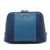 Secondhand Prada Bicolor Saffiano Dome Clutch