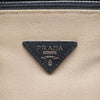 Secondhand Prada Canvas and Suede Twin Pocket Double Handle Satchel