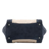 Secondhand Prada Canvas and Suede Twin Pocket Double Handle Satchel