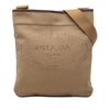 Secondhand Prada Canvas Canapa Logo Crossbody