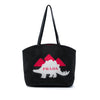 Secondhand Prada Canvas Dinosaur Print Canapa Tote