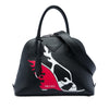 Secondhand Prada City Calf Flame Heels Print Promenade Satchel