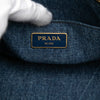 Secondhand Prada Denim Canapa Logo Tote