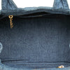 Secondhand Prada Denim Canapa Logo Tote