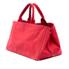 Secondhand Prada Large Canvas Canapa Logo Tote