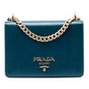 Secondhand Prada Mini Saffiano Chain Flap Crossbody