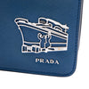 Secondhand Prada Saffiano Cruise Ship Voyage Clutch