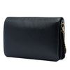 Secondhand Prada Saffiano Lux Monochrome Wallet on Chain