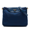 Secondhand Prada Saffiano Trimmed Tessuto Crossbody