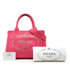 Secondhand Prada Small Canvas Canapa Logo Tote