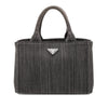 Secondhand Prada Small Canvas Canapa Satchel