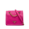 Secondhand Prada Small Tessuto Chain Flap Crossbody