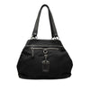 Secondhand Prada Vitello Trimmed Tessuto Tote