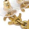 Secondhand Chanel CC Star Dangle Earrings Metal with