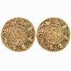 Secondhand Chanel Vintage Round CC Clip-On Earrings