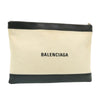 Secondhand Balenciaga Navy Pochette Canvas and