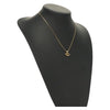 Secondhand Christian Dior CD Pendant Necklace Gold-plated
