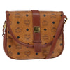 MCM Visetos Shoulder bag Canvas and Leather