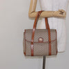 Secondhand Celine Vintage Macadam Shoulder Bag Canvas and