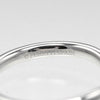 Secondhand Tiffany & Co. Elsa Peretti Curved Wedding Band Ring Platinum with Diamond
