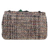 Chanel Camellia Flap Shoulder Bag Tweed