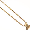 Secondhand Christian Dior CD Pendant Necklace Gold-plated