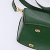 Secondhand Celine Shoulder Bag Green Leather Bags