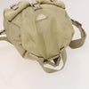 Secondhand Prada Double Front Pocket Backpack Tessuto