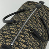Christian Dior Vintage Trotter Boston Bag Diorissimo Canvas