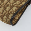 Christian Dior Vintage Trotter Shoulder Bag Canvas