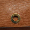 Secondhand Celine Circle logo Brown Leather Bags